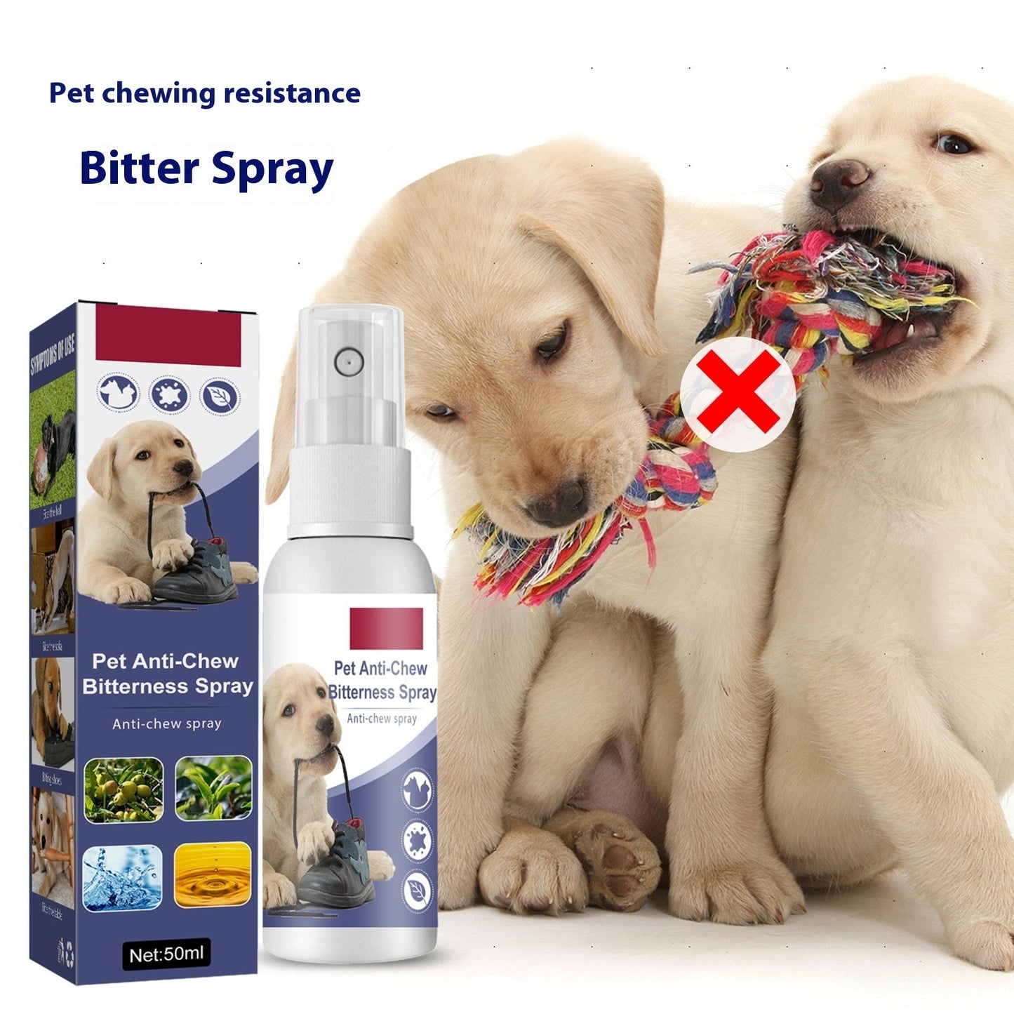 Pet Bitter Anti-bite Spray Dog Scratching Sofa Indoor Long-lasting Eviction Pets Fashion