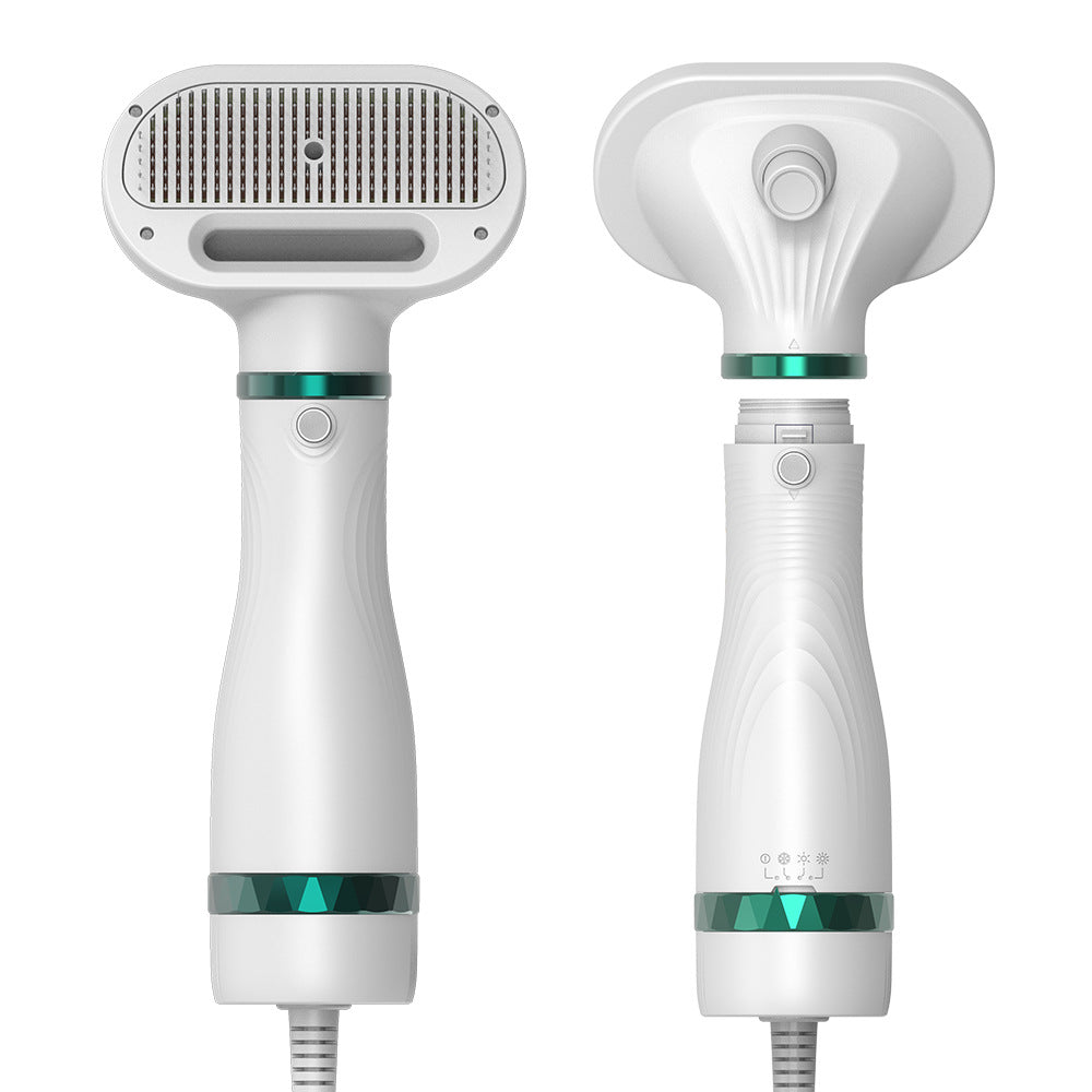 2-in-1 Pet Grooming Dryer and De-shedding Brush LadyShow.Store