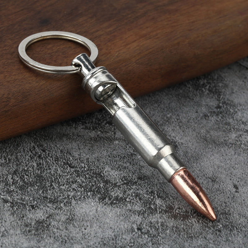 Metal Keychains Bullet Bottle Opener Creative Pendant LadyShow.Store