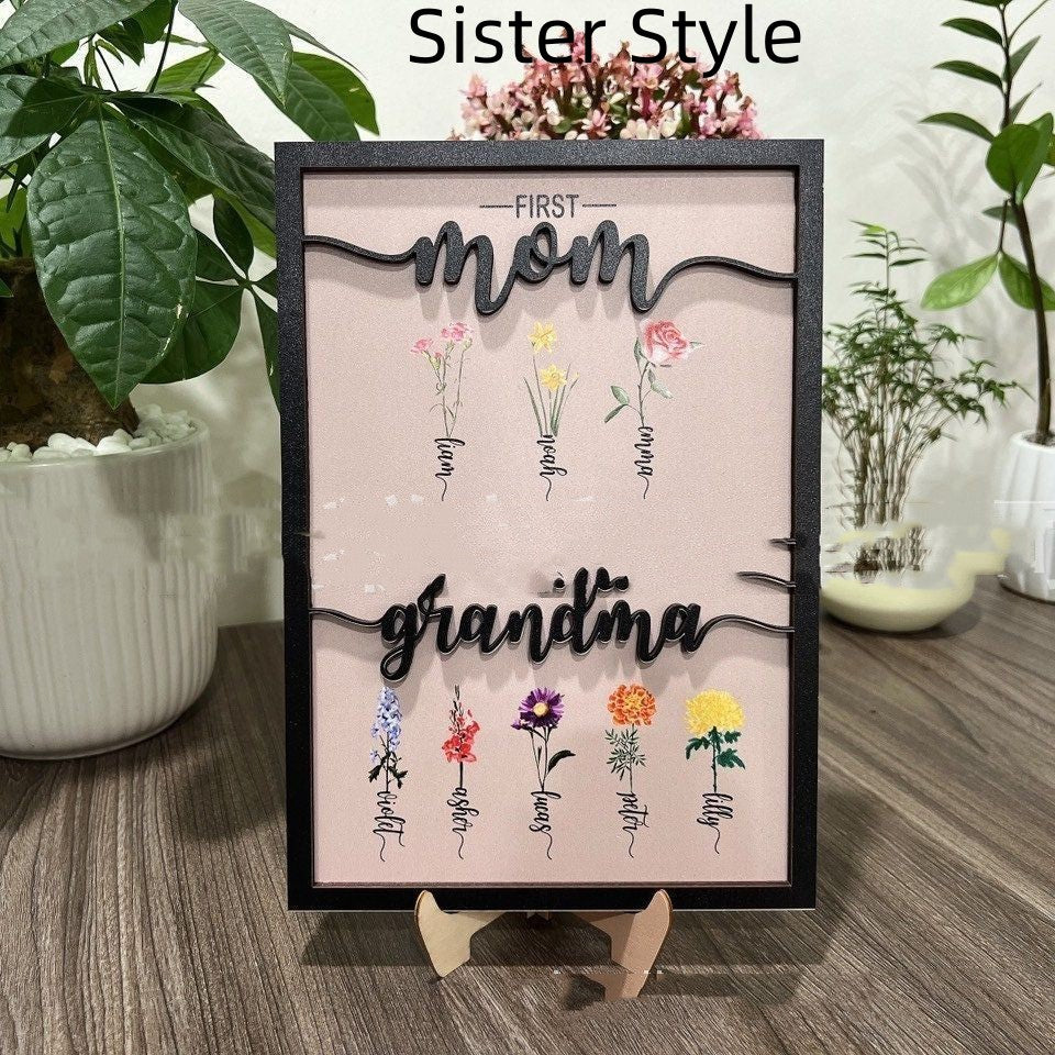 Photo Frame Gift Decoration Mother's Day Gift LuxuryLifeWay Online Store