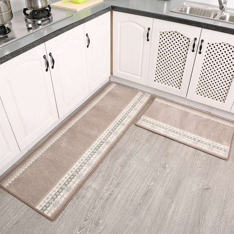 Kitchen mat and carpet anti-slip absorbent