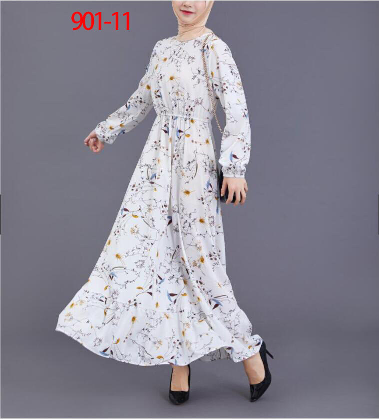 Women's Figure-flattering Floral A-line Skirt LadyShow.Store