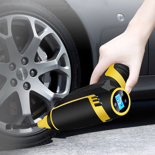 Automatic Portable Handheld Digital LED Smart Car Air Compressor CJD