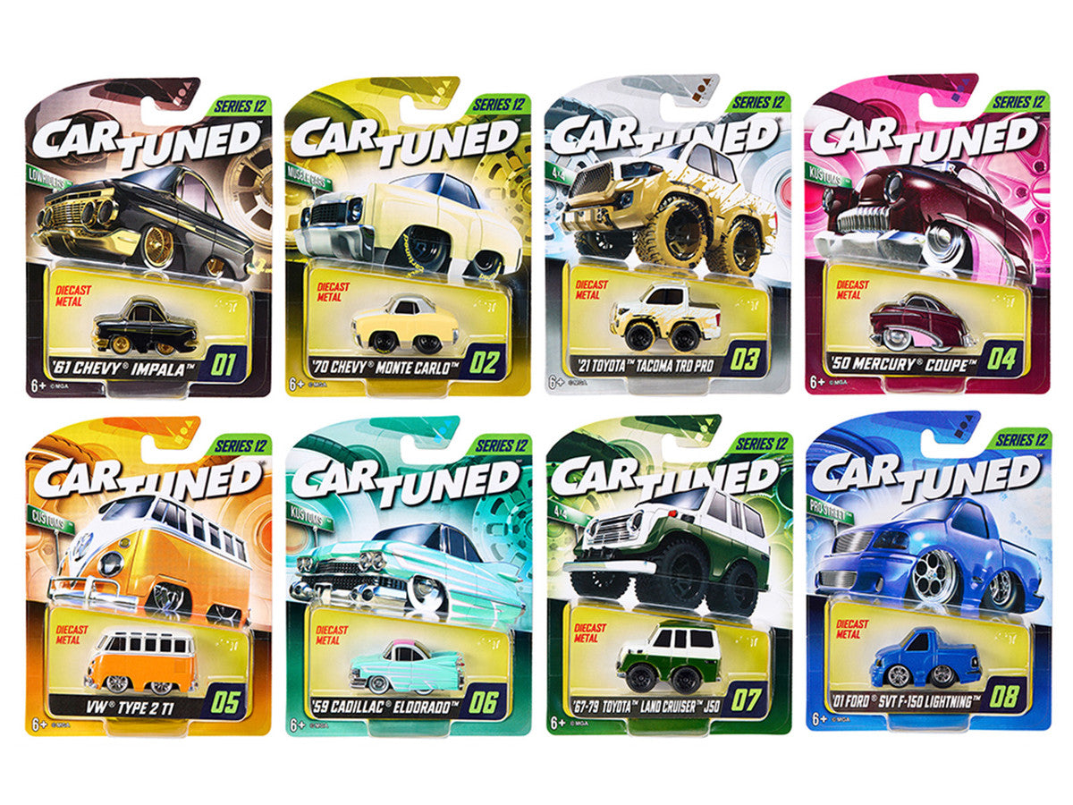 "Mainline" 2026 Series 12 Set of 8 Pieces Diecast Model Cars by CarTuned LuxuryLifeWay Online Store