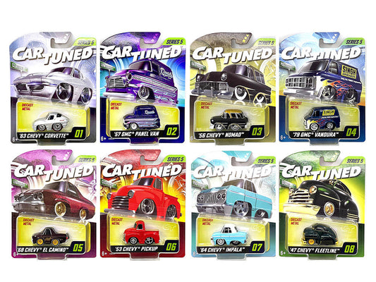 "Mainline" 2025 Series 5 Set of 8 Pieces Diecast Model Cars by CarTuned LuxuryLifeWay Online Store