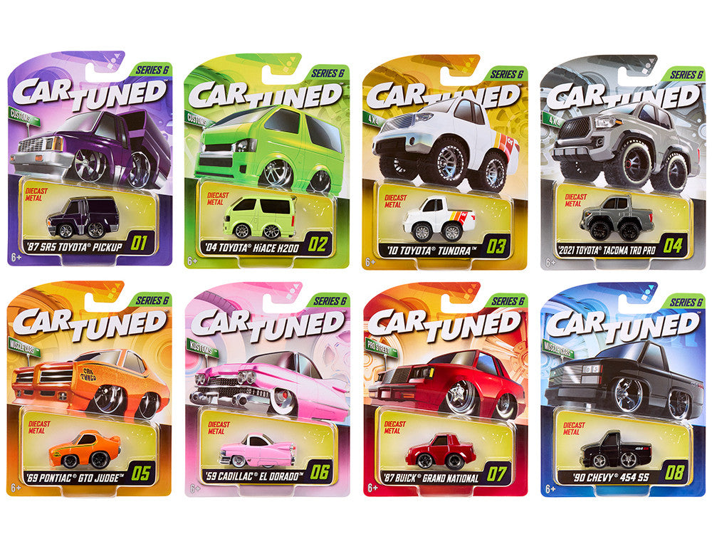 "Mainline" 2025 Series 6 Set of 8 Pieces Diecast Model Cars by CarTuned LuxuryLifeWay Online Store