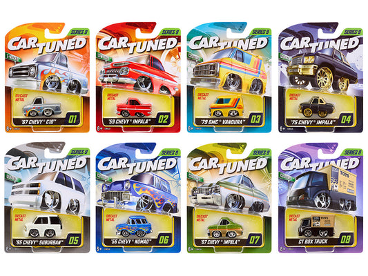 "Mainline" 2026 Series 9 Set of 8 Pieces Diecast Model Cars by CarTuned LuxuryLifeWay Online Store