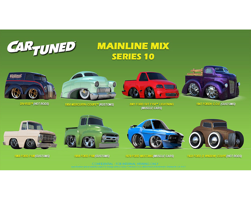 "Mainline" 2026 Series 10 Set of 8 Pieces Diecast Model Cars by CarTuned LuxuryLifeWay Online Store