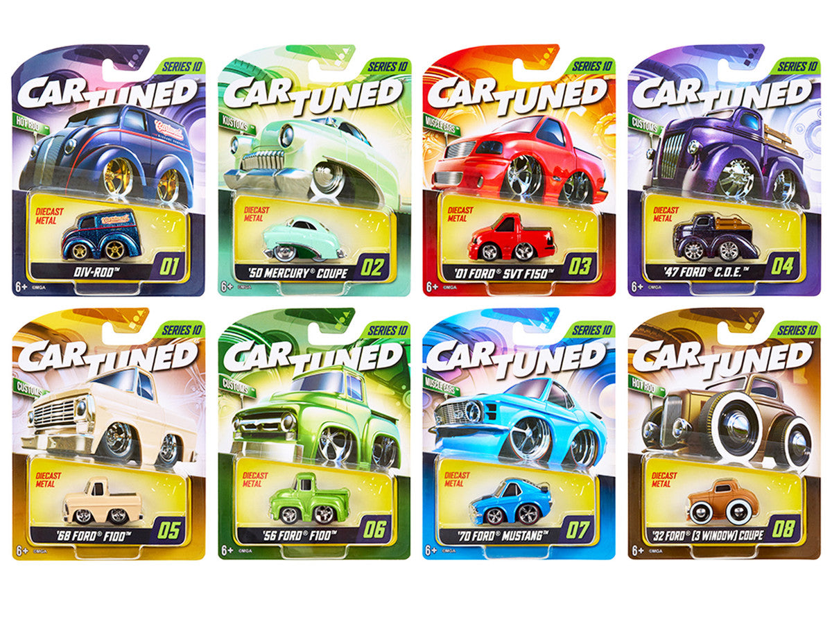 "Mainline" 2026 Series 10 Set of 8 Pieces Diecast Model Cars by CarTuned LuxuryLifeWay Online Store