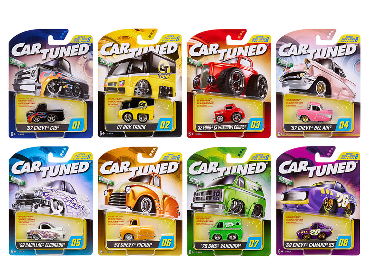 Hobby/Alt 2026 Series 6 Set of 8 Pieces Diecast Model Cars by CarTuned LuxuryLifeWay Online Store