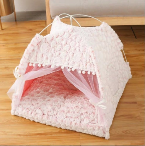 Semi-enclosed pet bed Pets Fashion