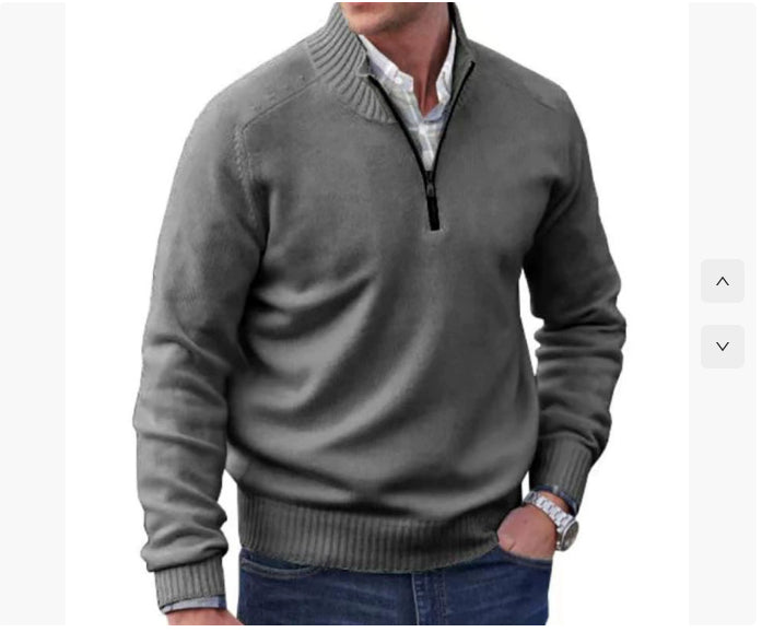 European And American Men's Wool Warm Sweater LadyShow.Store
