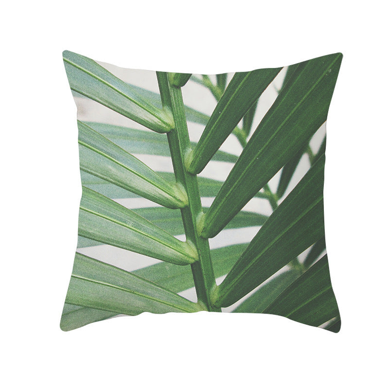 Tropical Plants Pillowcase Decor PearlNestDecor.com