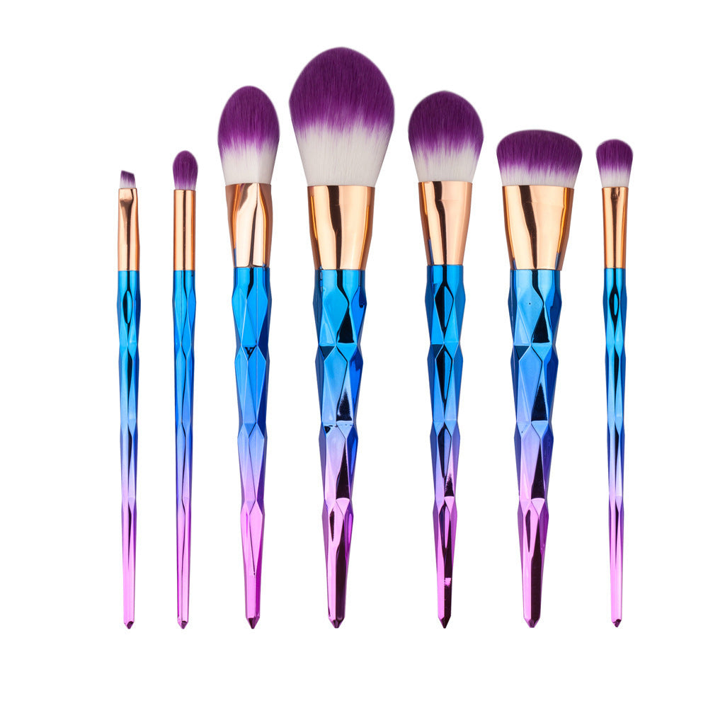Rainbow Mermaid Makeup Brush Set LadyShow.Store