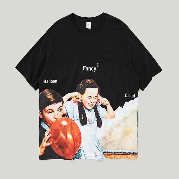 2019 Summer Oversized Cartoon Streetwear T-Shirt Pi-Mart