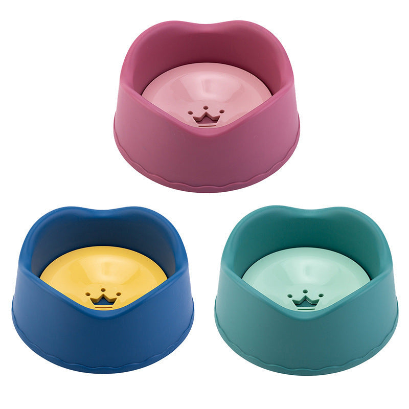 Pet Floating Bowl Separate Cat Water Dispenser Pets Fashion