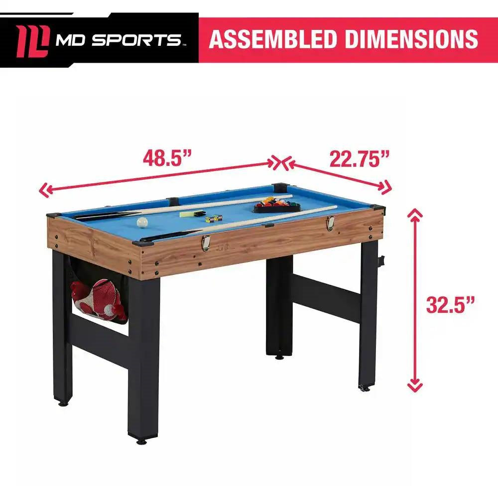 5-in-1 Game Table - Foosball Pool Basketball Ping Pong and Slide Hockey LuxuryLifeWay Online Store