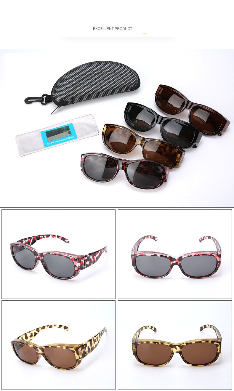 Fashion outdoor sports myopia polarized driving  sunglasses