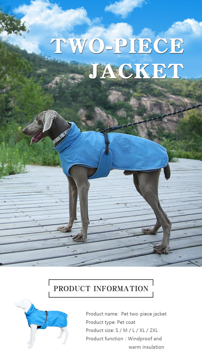 Pet Shell Jacket Dog Winter Outdoors Ski Suit Pets Fashion
