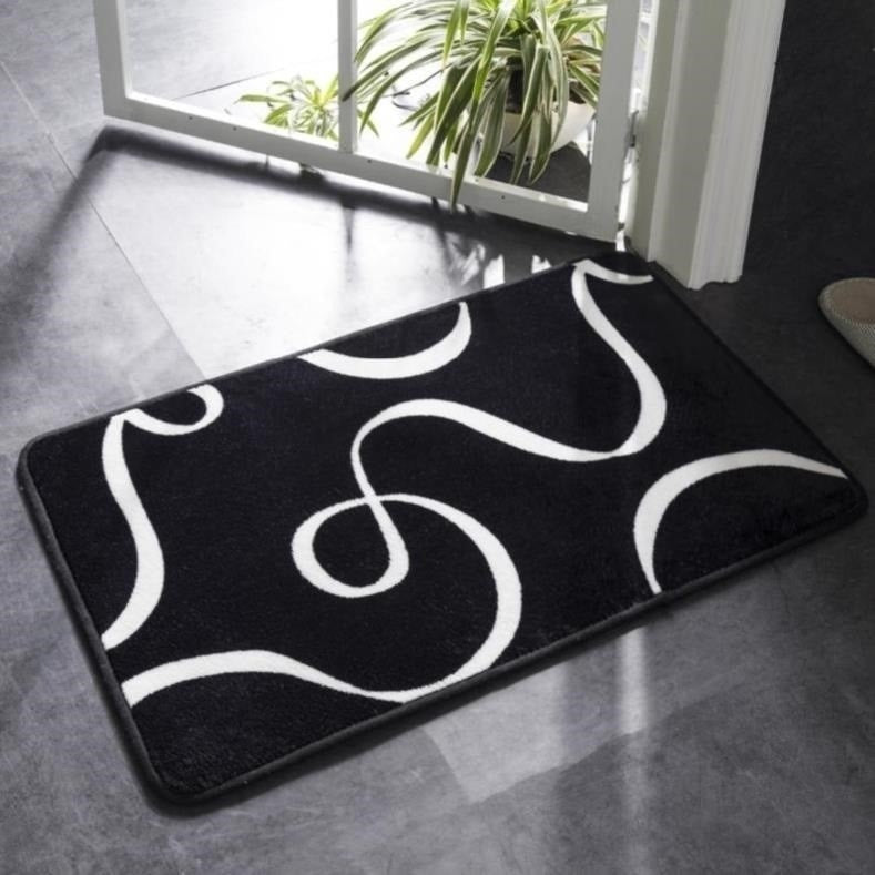 Carpet Toilet Floor Mat Absorbent Bathroom Quick-Drying Door Floor Mat