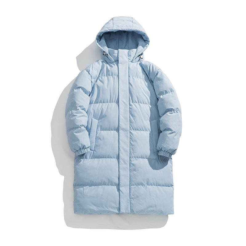 Mid-length Cotton Clothing Men's Thick Warm Jacket Best YouTube Store