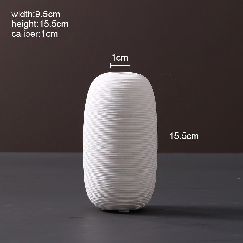 Nordic Scandinavian Style Ceramic Vase PearlNestDecor.com