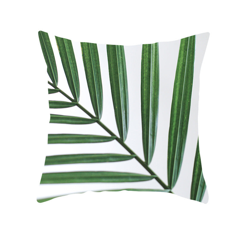 Tropical Plants Pillowcase Decor PearlNestDecor.com