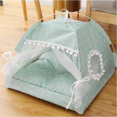 Semi-enclosed pet bed Pets Fashion