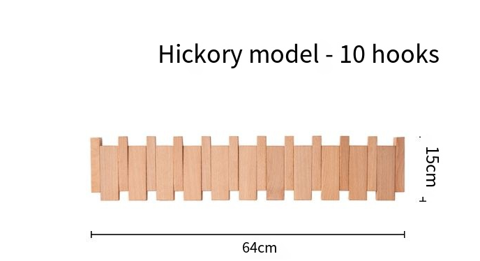 Simplicity Piano Key Wall Coat Rack (One Piece) Best YouTube Store