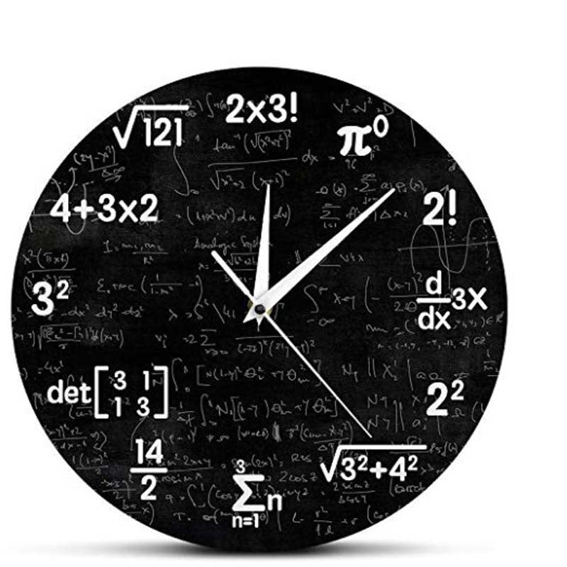 Creative Bully Formula Wall Clock PearlNestDecor.com