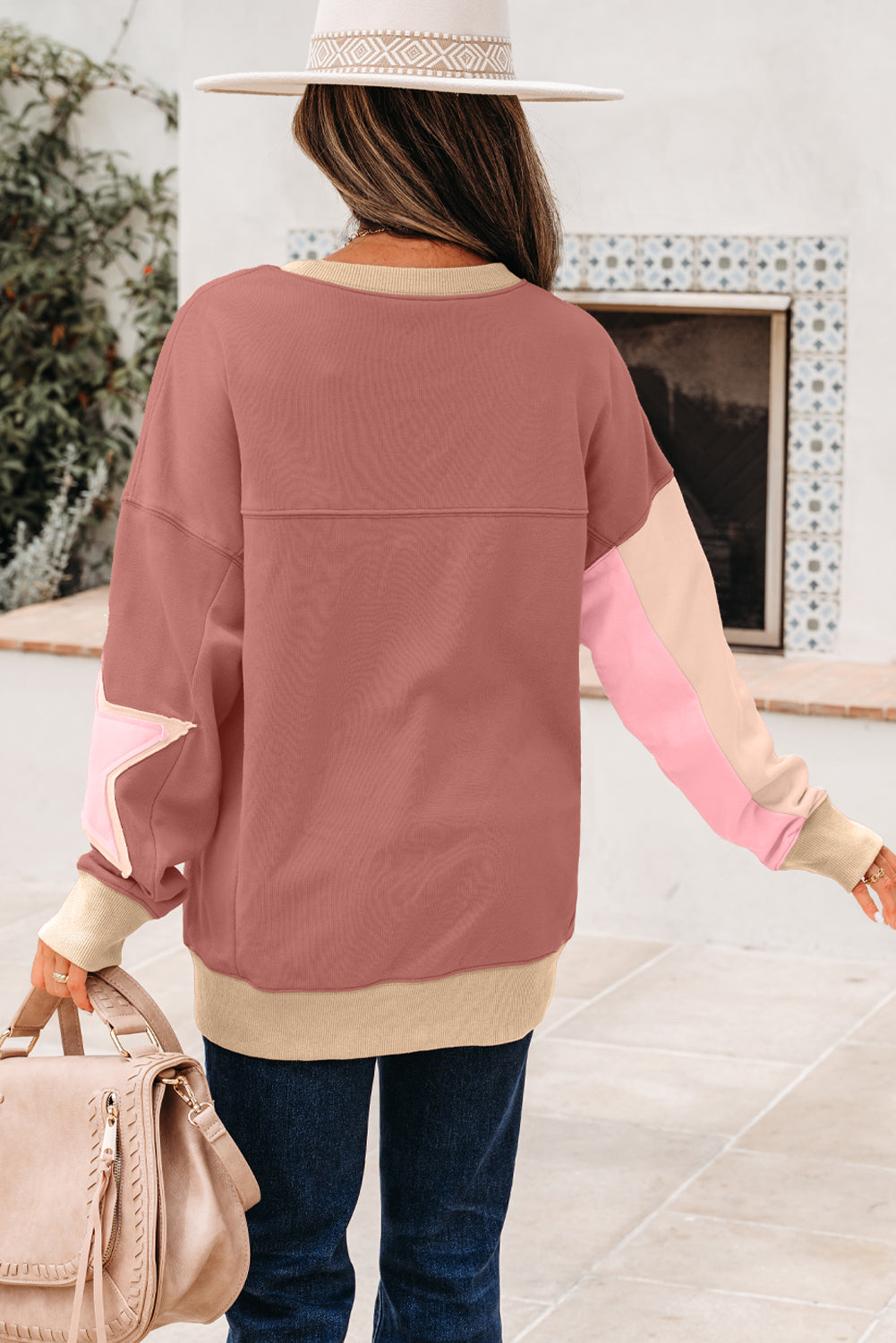 Bern Hem Drop Shoulder Sweatshirt LuxuryLifeWay Online Store