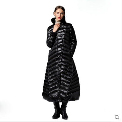 2019 New Lightweight Long Down Jacket for Women Pi-Mart