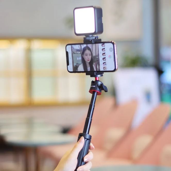 Mobile Phone Vlog Selfie Stick Short Video Live Fill Light Bracket Pi-Mart