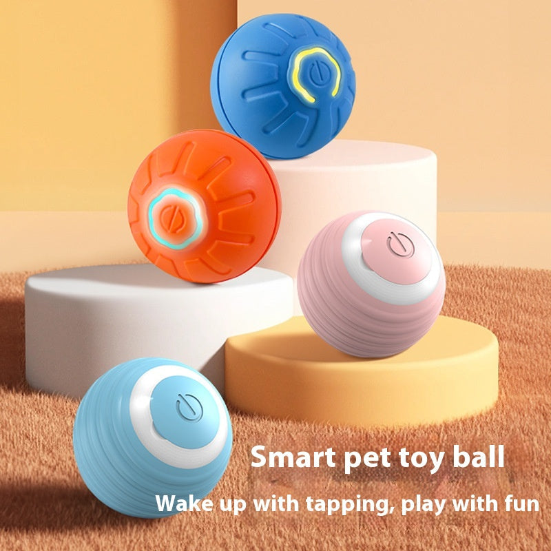 Smart Dog Toy Ball Electronic Interactive Pet Toy Moving Ball USB Automatic Moving Bouncing For Puppy Birthday Gift Cat Product Pets Fashion