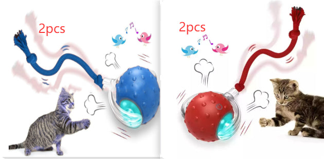 Interactive Cat Toy Ball Super Drive Cat Rolling Balls With Pets Fashion