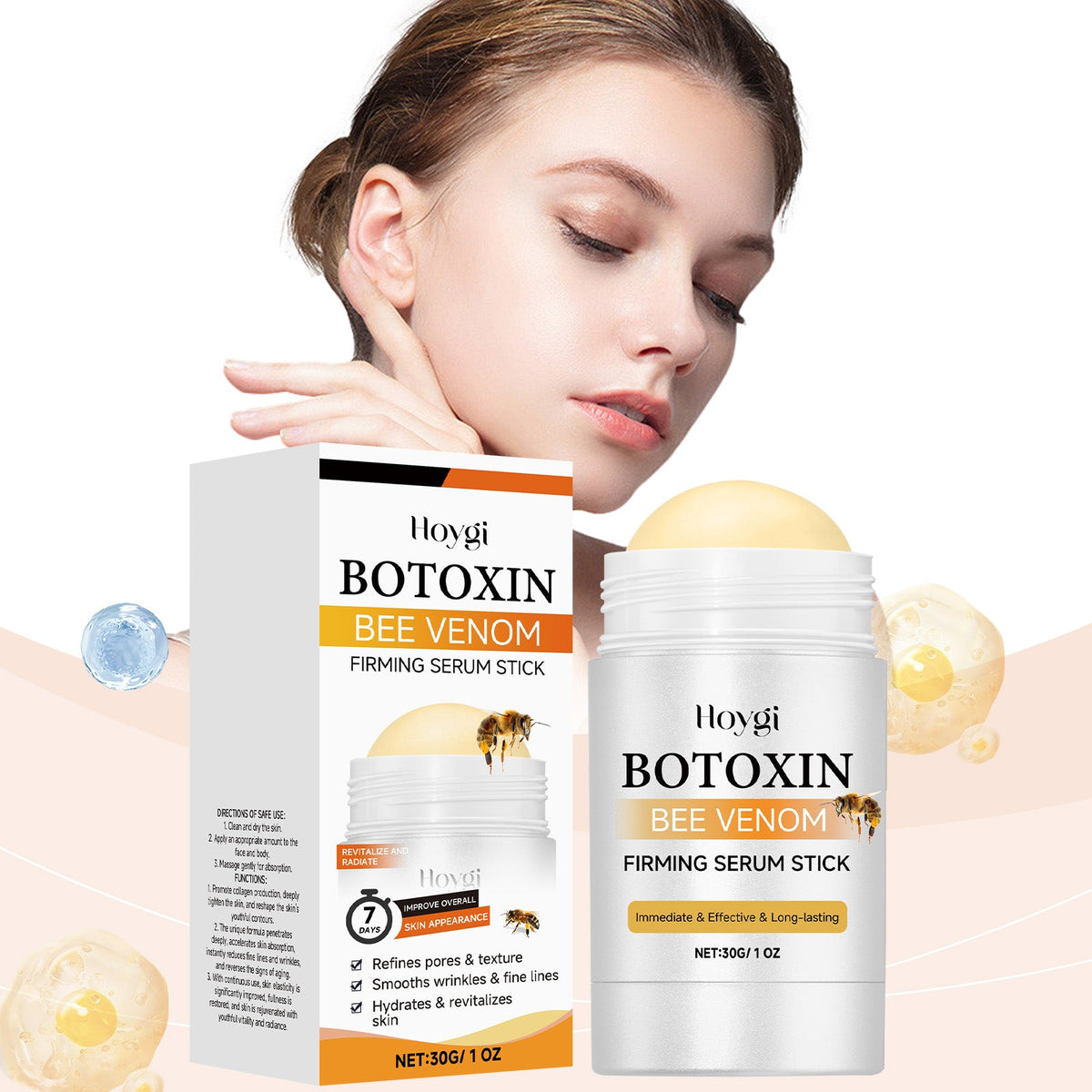 Bee V Enom Firming  E Ssence Stick 30g-box Tri Light Beauty