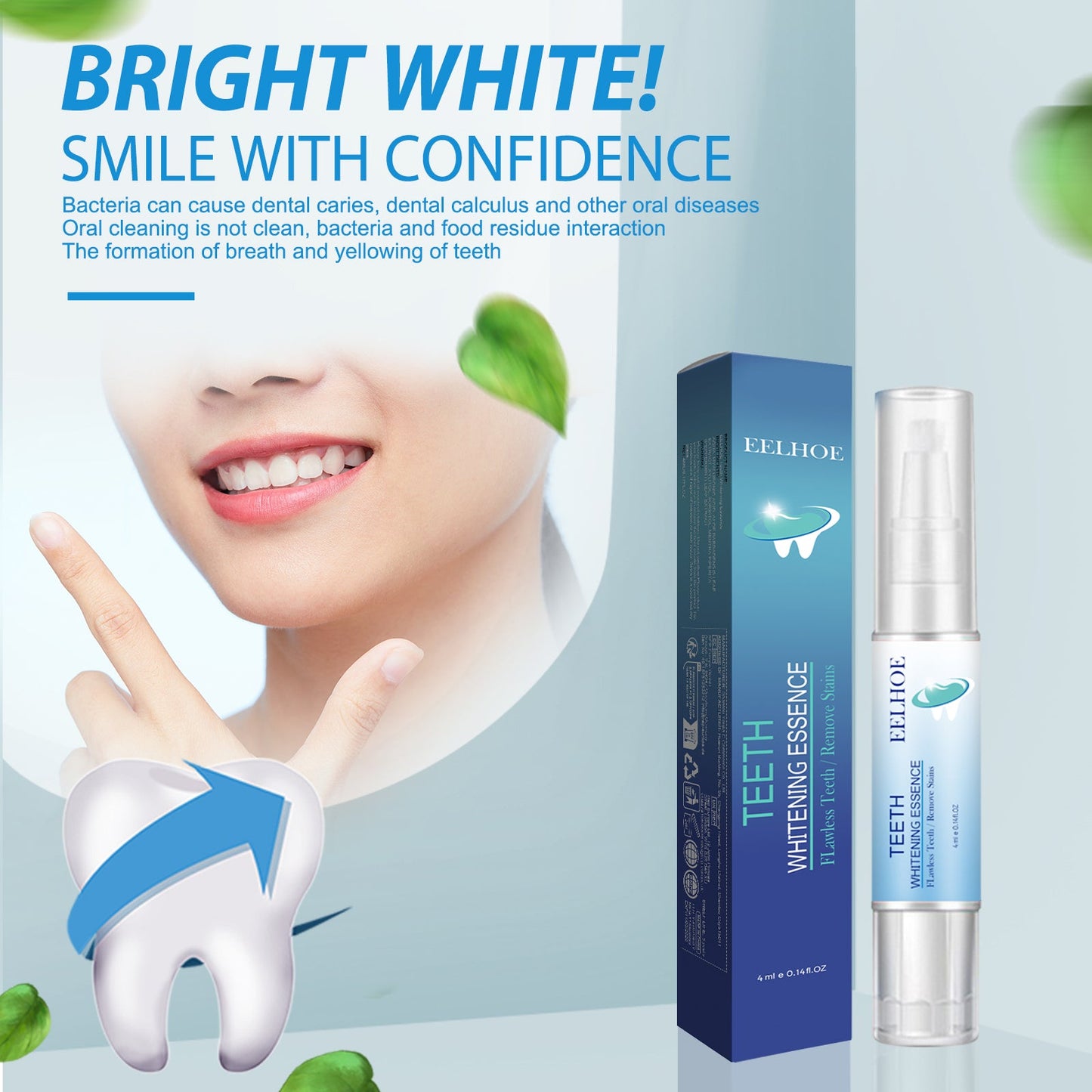 Teeth Cleaning Pen Tri Light Beauty