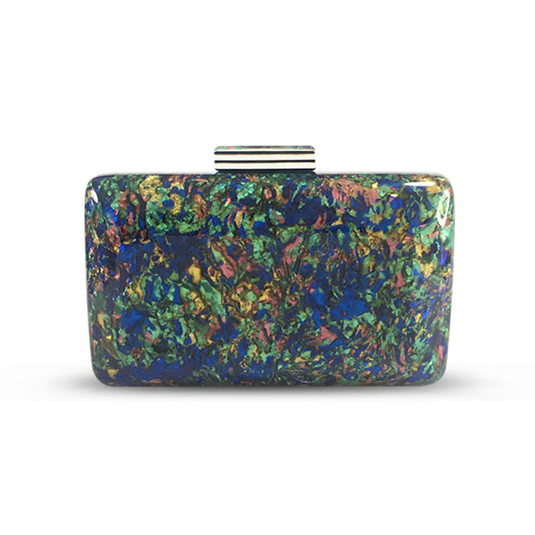 Colorful Mother-of-Pearl Evening Clutch for Women Pi-Mart