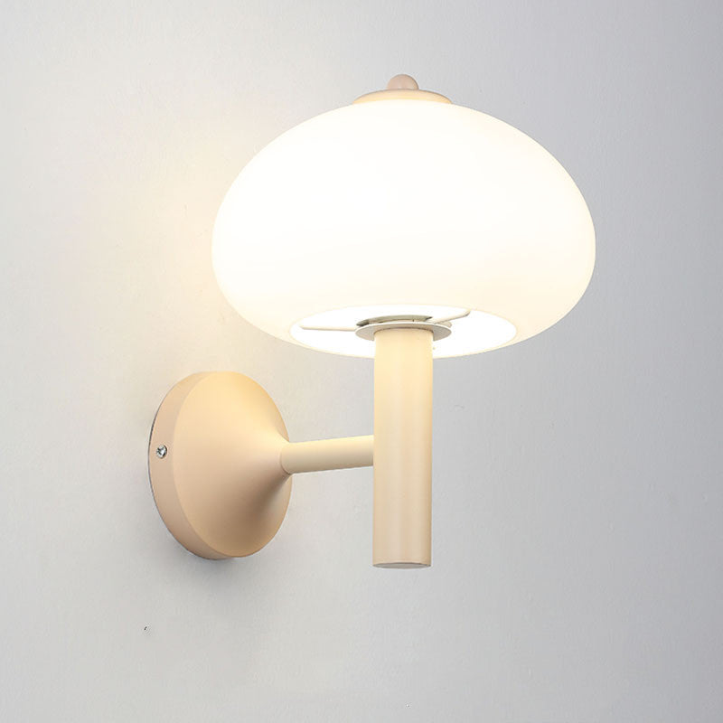 Small Mushroom Wall Lamp Retro Decor Living Room Bedroom Bedside PearlNestDecor.com