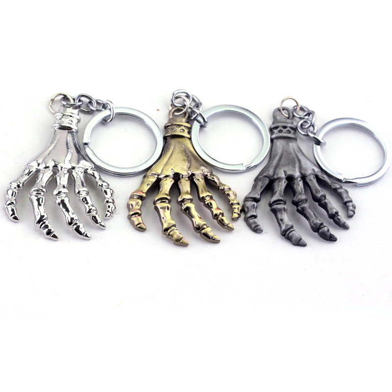 Skull Palm Creative Keychain Pendant Gift LadyShow.Store