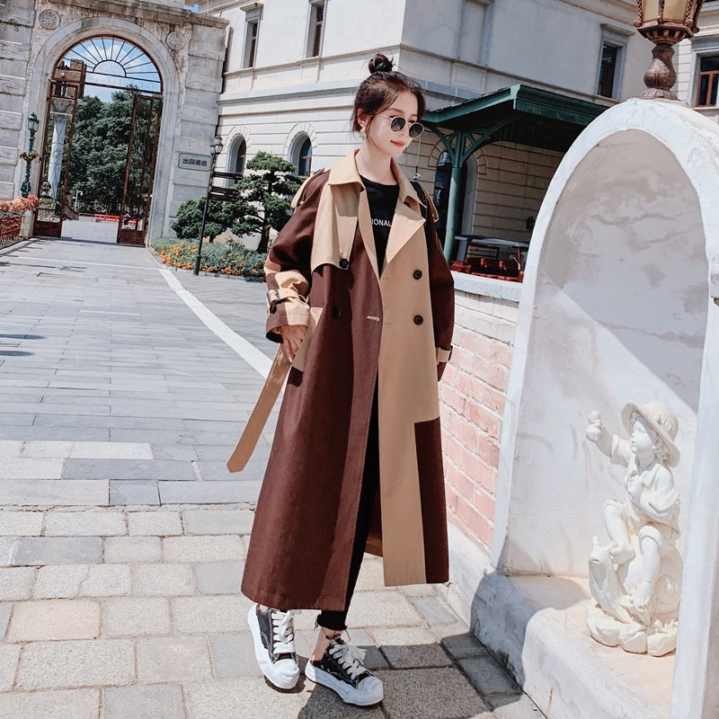 Korean High-End British Style Long Casual Jacket Pi-Mart