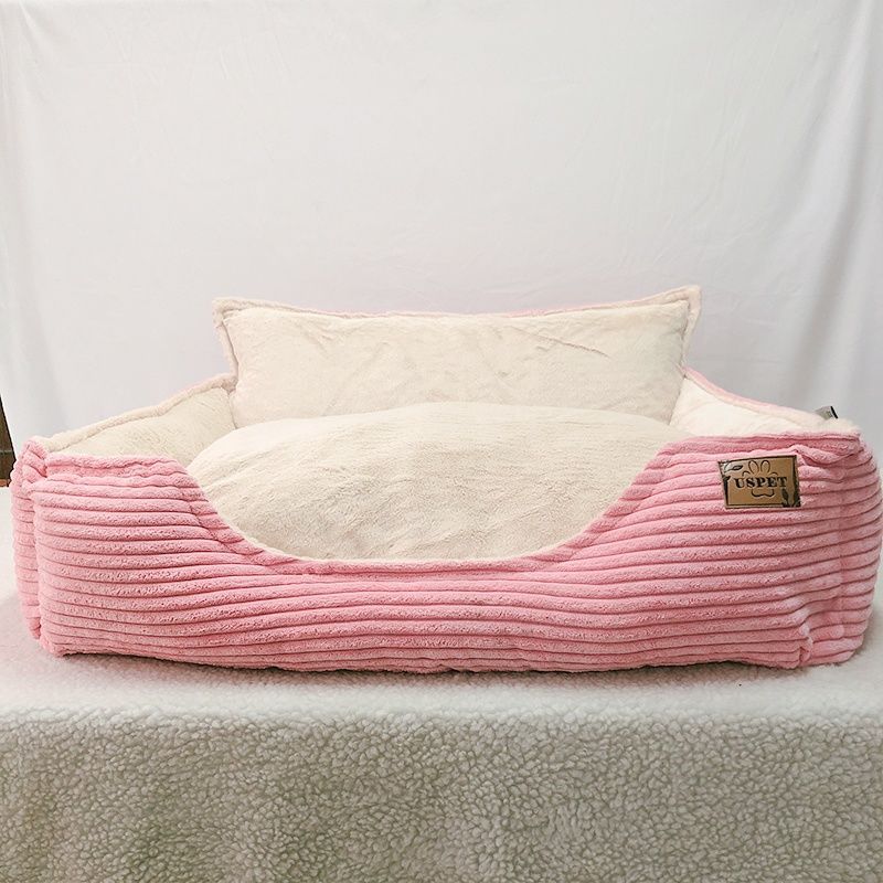 Removable And Washable Plush Warm Pet Kennel Dog Bed Pets Fashion