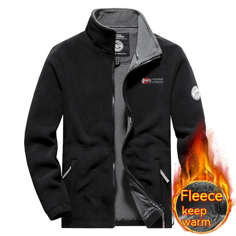 Men’s Double Layered Fleece Jacket Best YouTube Store