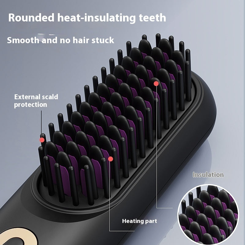 Anion Straight Comb Dual-use Lazy Hair Curler LadyShow.Store