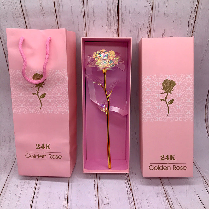 24K Glow Rose Gift Set for Mother's Day or Valentine's LadyShow.Store