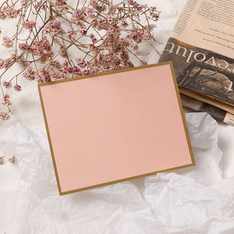 Quartet Bronzing Border Business Small Card CJD