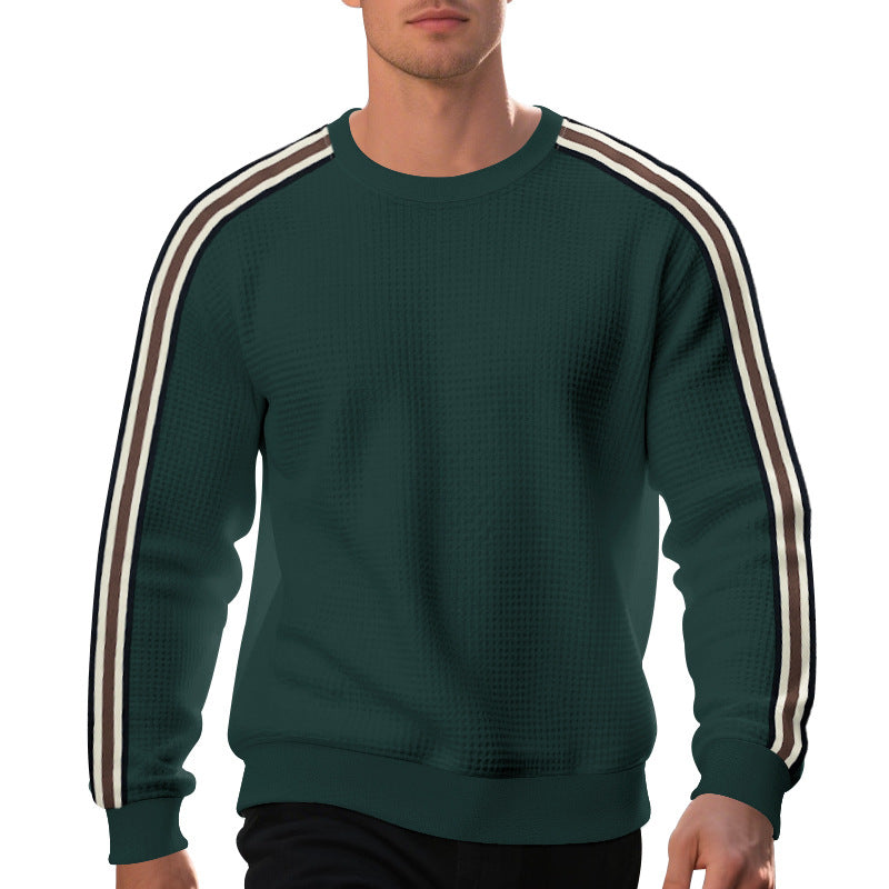 Casual Men's Loose Round Neck Sweater Thin LadyShow.Store