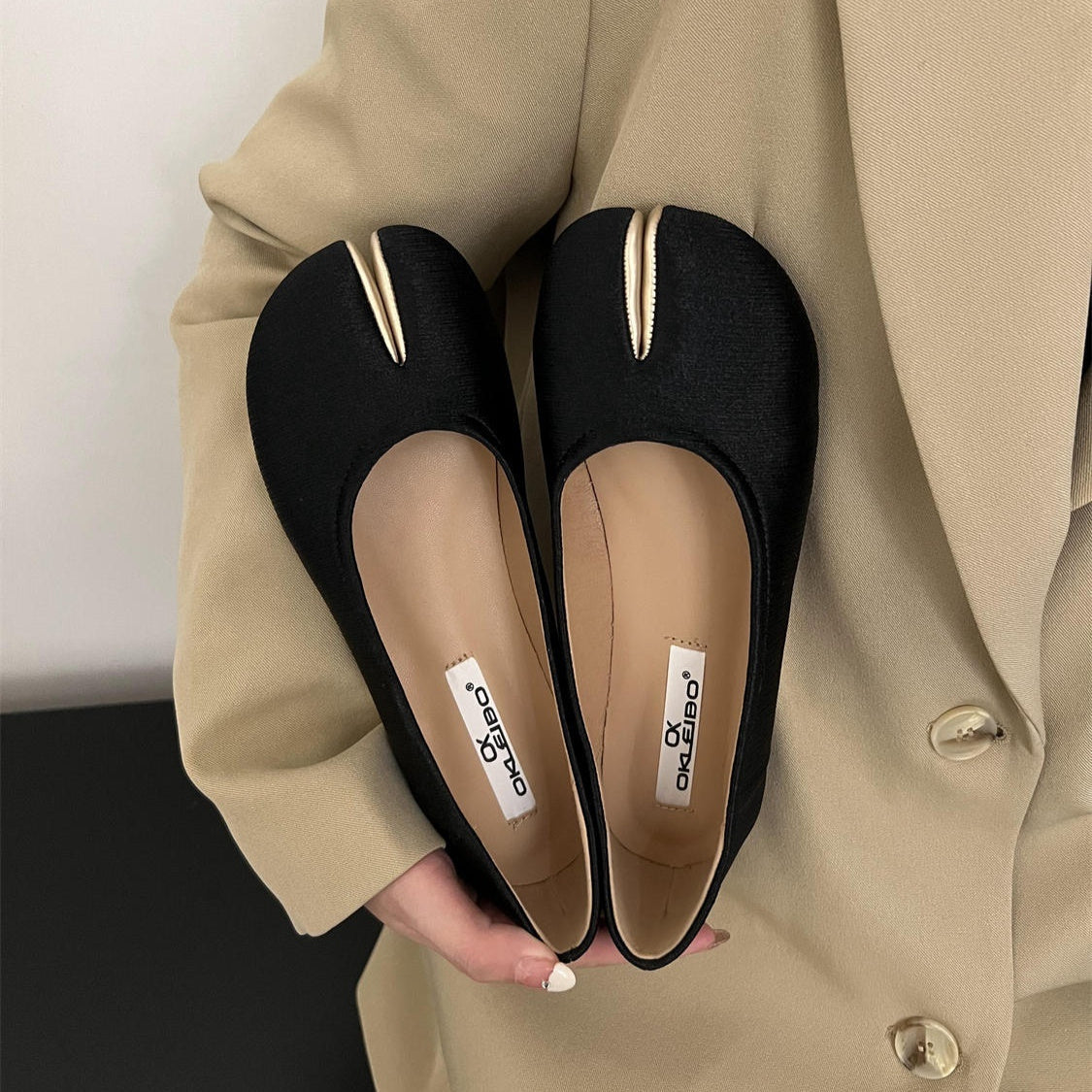 Flat Bottom Silver Single-layer Shoes Women LadyShow.Store