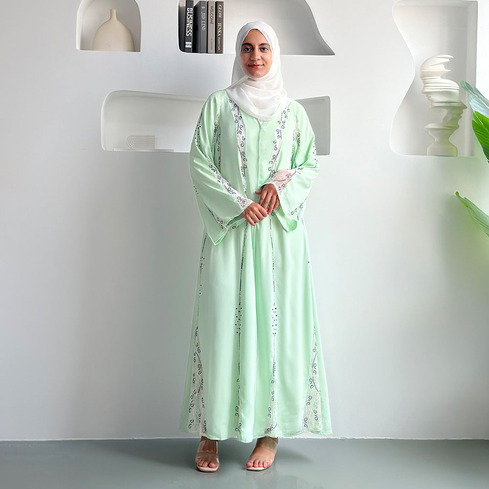 Long Sleeve Women Voile Dress Women NorixaFashion.com