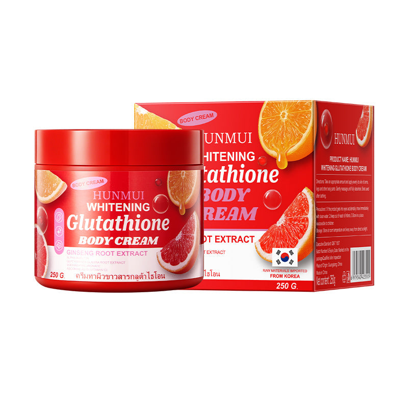 HUNMUI Whitening Glutathione Body Cream 250g Tri Light Beauty